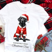 Labrador Retriever Cute Santa Dog Family Christmas