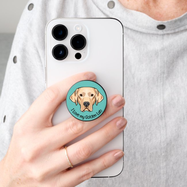 Labrador Retriever Design Smartphone PopSocket