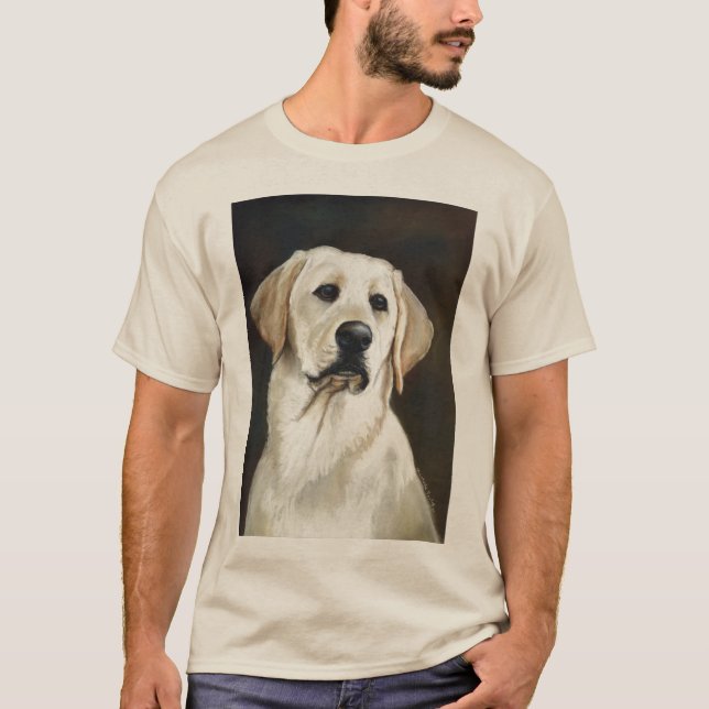 Labrador Retriever Dog Art Shirt (Front)