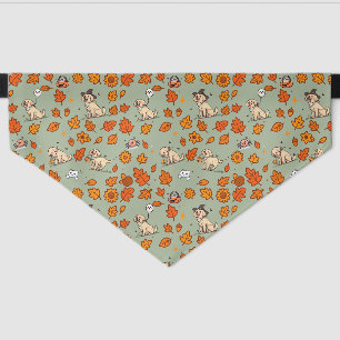 Labrador Retriever Dog Bandana Cute Halloween Pet Bandana Collar