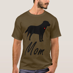 Labrador Retriever Dog Black Lab Mom  T-Shirt