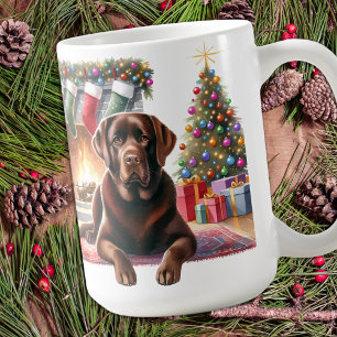 Labrador Retriever Dog Christmas Cozy Holiday Coffee Mug