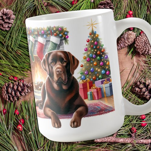Labrador Retriever Dog Christmas Cozy Holiday  Coffee Mug