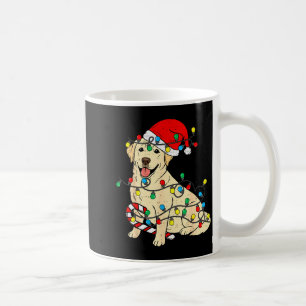Labrador Retriever Dog Christmas Lights Xmas Pet D Coffee Mug