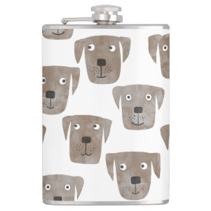 Labrador Retriever Dog Flask