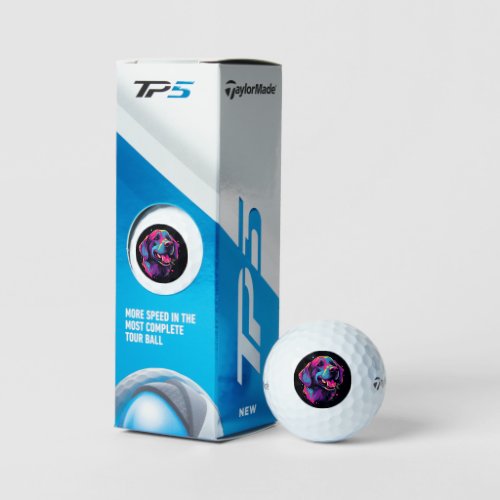 Labrador Retriever Dog Golf Balls