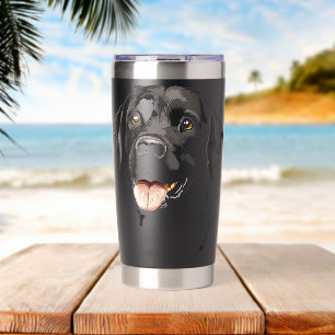 Labrador Retriever Dog Motif Pet Art Labrador Retr Insulated Tumbler