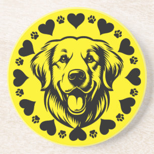 Labrador Retriever Dog Owner Coaster