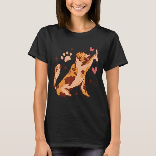 Labrador Retriever Dog Owner Portrait For Dog Owne T_Shirt