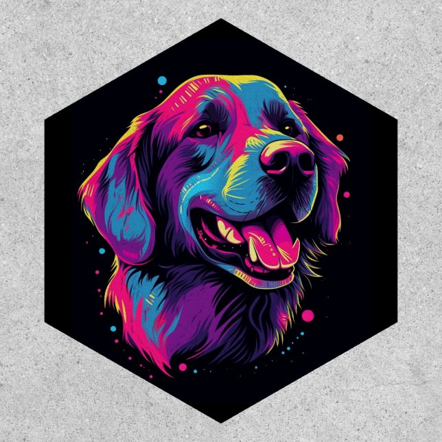 Labrador Retriever Dog Patch (Front)