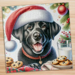 Labrador Retriever Dog Santa Cookies Christmas Jigsaw Puzzle<br><div class="desc">Looking for a fun and engaging activity to share with your family this holiday season? Look no further than our jigsaw puzzle collection featuring playful Labrador Retrievers! As a dog lover, you'll adore the variety of designs we offer, including cute and cuddly puppies, lovable yellow, chocolate, and black Labs, and...</div>