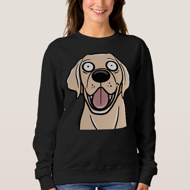 Labrador Retriever Dog     Sweatshirt (Front)