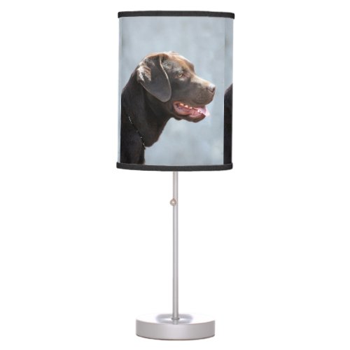 Labrador Retriever Dog Table Lamp