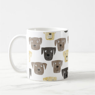 Labrador Retriever Dog Watercolor Coffee Mug