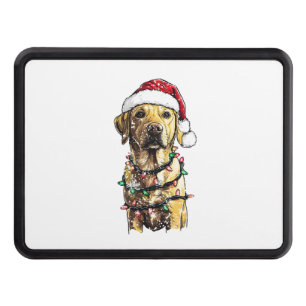 Labrador Retriever Dogs Tree Christmas Sweater Xma Hitch Cover