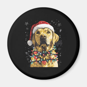 Labrador Retriever Dogs Tree Christmas Sweater Xma Magnet