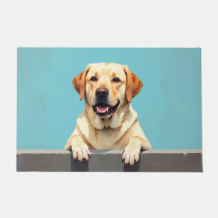 Labrador Retriever Doormat Art
