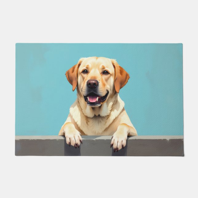 Labrador Retriever Doormat Art (Front)