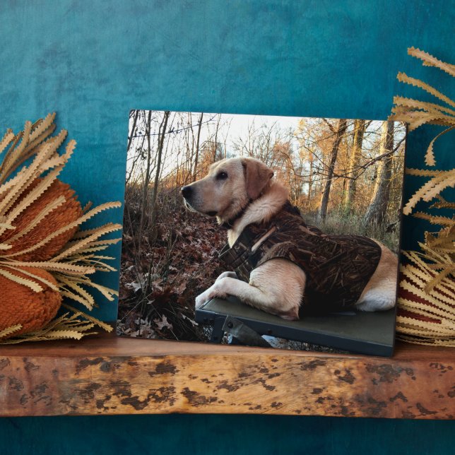 Labrador Retriever Duck Hunter's Ultimate Weapon C Plaque (Side)