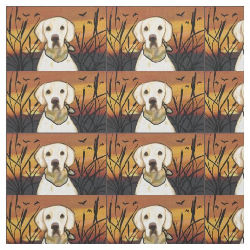 Labrador Retriever Fabric
