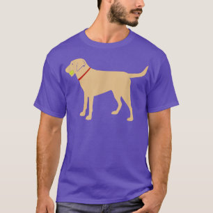 Labrador Retriever Fetch, Yellow Lab Play Ball T-Shirt