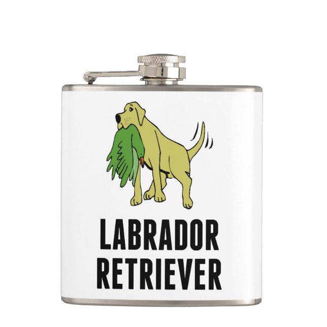 Labrador Retriever Flask (Front)