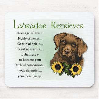 Labrador Retriever Gifts Mouse Pad