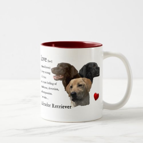 Labrador Retriever Gifts Two_Tone Coffee Mug