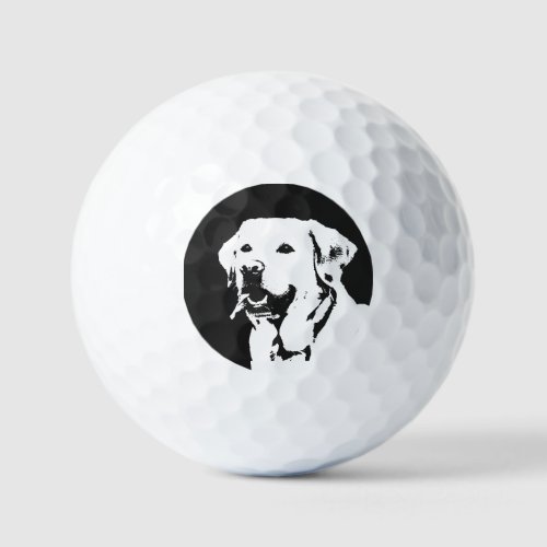 Labrador Retriever Golf Balls