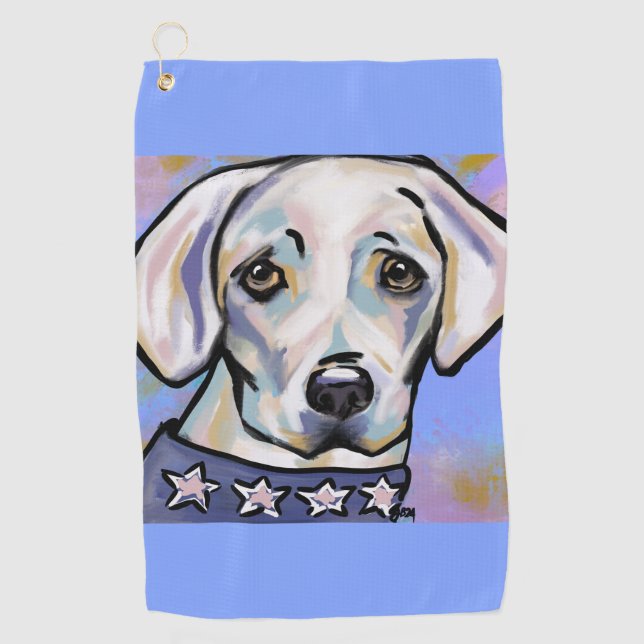 Labrador Retriever   Golf Towel (Front)