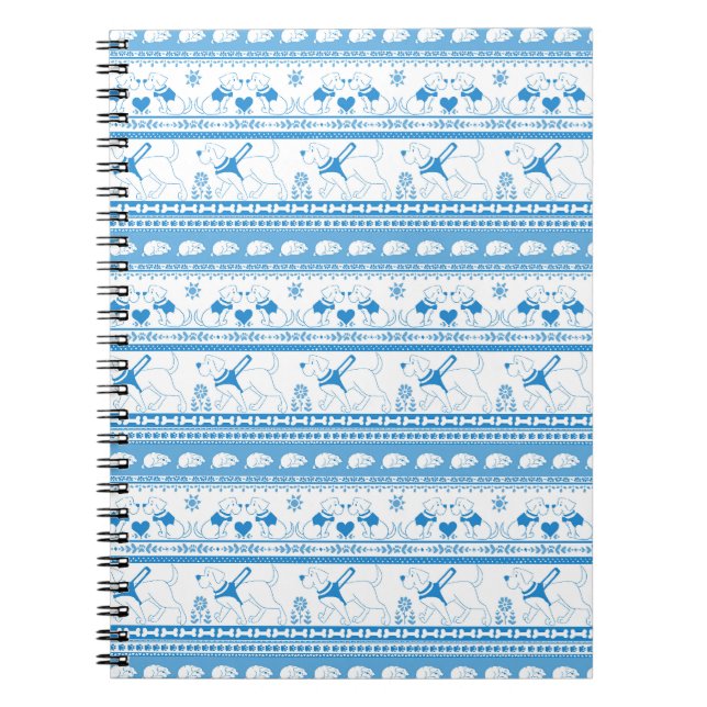 Labrador Retriever Guide Dog Tale Plain Notebook (Front)