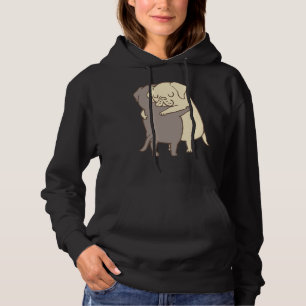 Labrador Retriever Hugs Hoodie