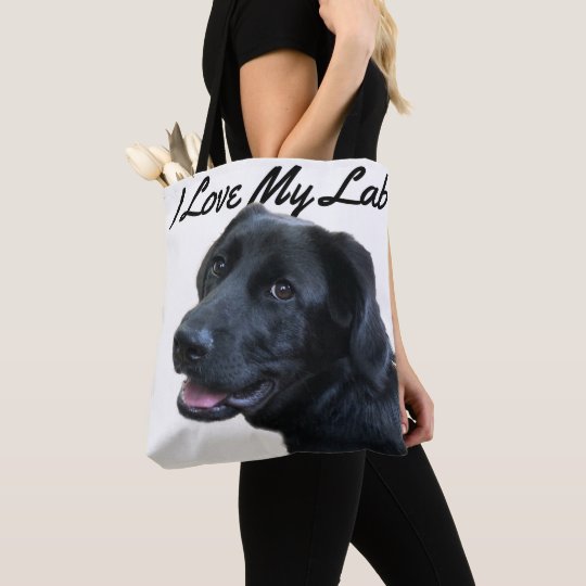 Labrador Retriever I Love My Lab Tote Bag