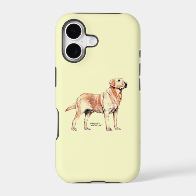 Labrador Retriever Iphone Case (Back)