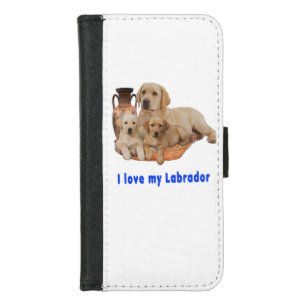 Labrador Retriever iPhone 8/7 Wallet Case