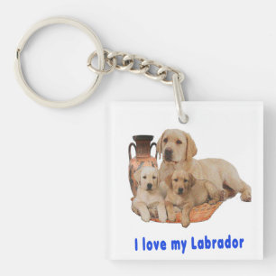 Labrador Retriever Keychain