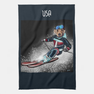 LABRADOR RETRIEVER  KITCHEN TOWEL