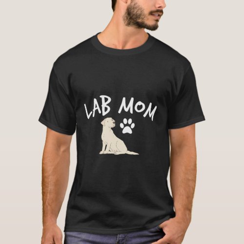 Labrador Retriever Lab Mom Dog Puppy Pet T_Shirt