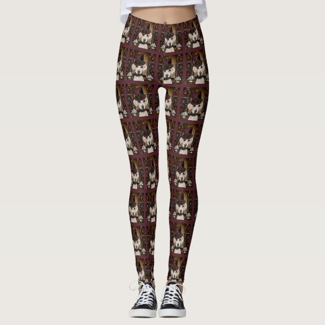 Labrador Retriever   Leggings (Front)