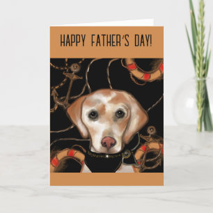 Labrador Retriever Letterpress Thank You Card