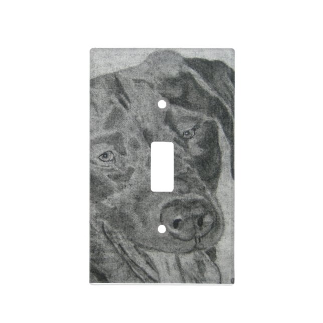 Labrador Retriever Light Switch Cover (Front)