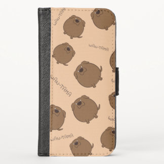 Labrador Retriever "Love Tama" iPhone X Wallet Case