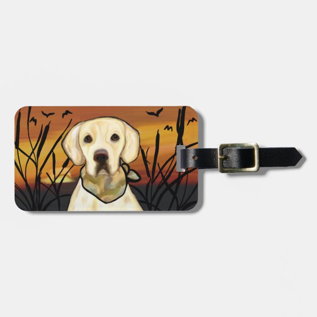 Labrador Retriever Luggage Tag (Front Horizontal)
