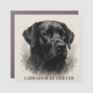 Labrador Retriever Luxury Dog Lover Collection Car Magnet
