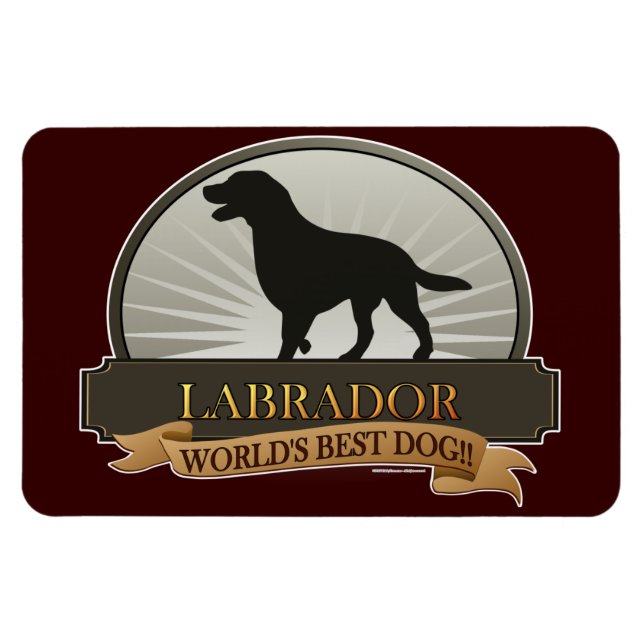 Labrador Retriever Magnet (Horizontal)