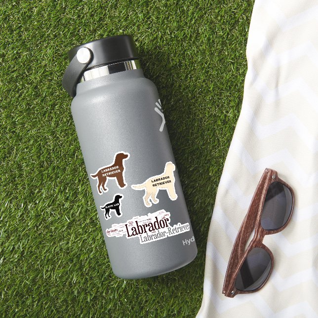 Labrador Retriever Mashup Sticker (HydroFlask Insitu)