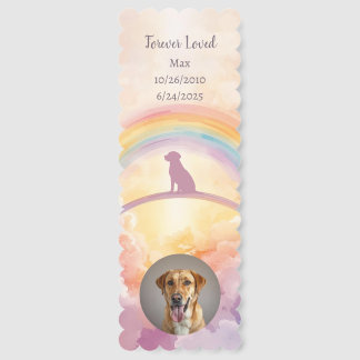 Labrador Retriever Memorial Bookmark – Custom