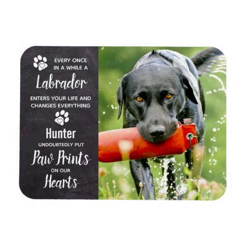 Labrador Retriever Memorial Magnet