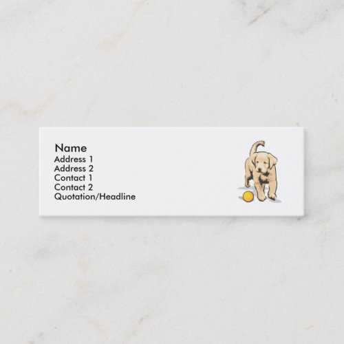 Labrador Retriever Business Cards