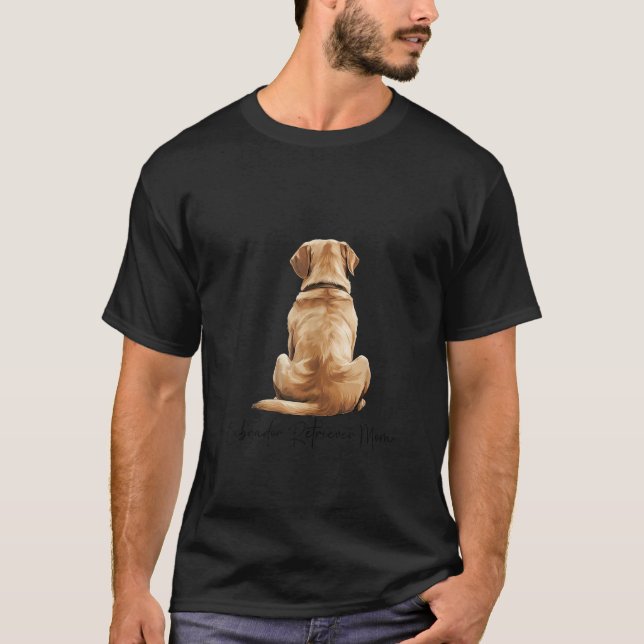 Labrador Retriever Mom Cute Dog Lover Women Mama F T-Shirt (Front)